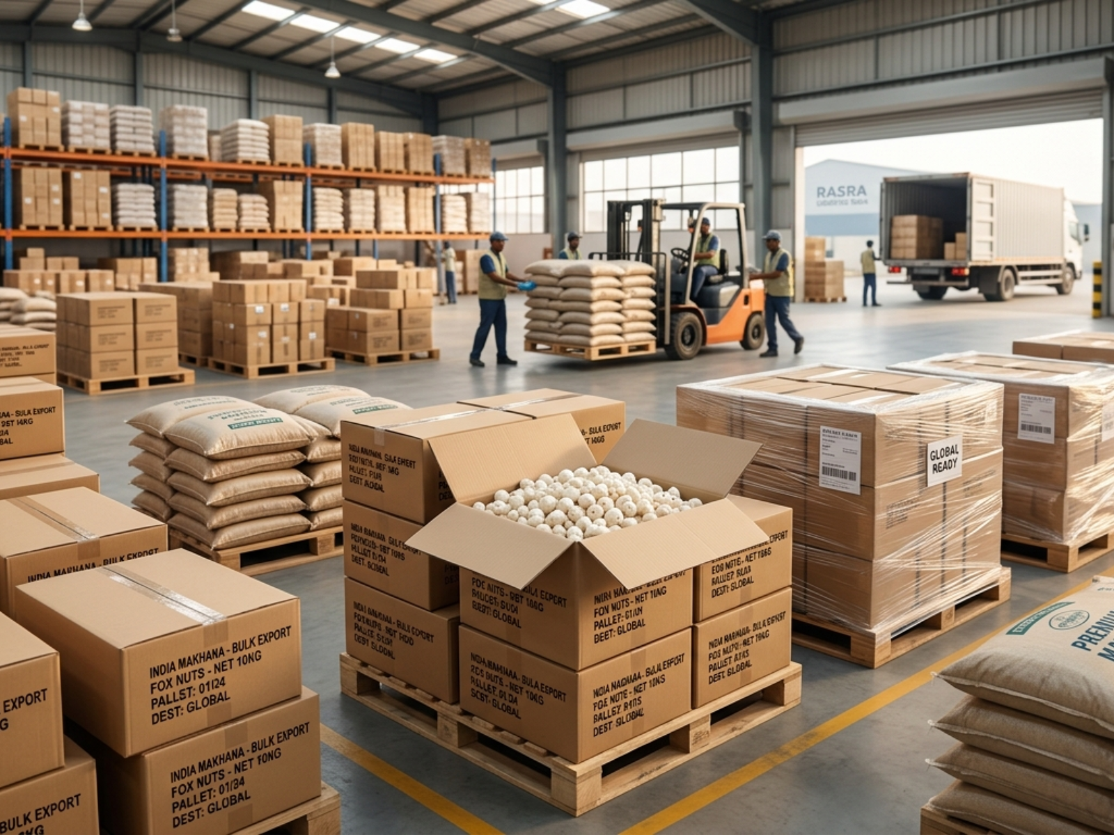 Makhana Glow exporters and importers